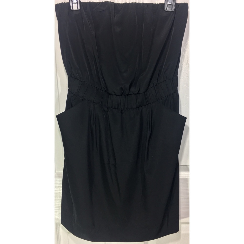 NWOT Strapless Black Dress Size Medium
